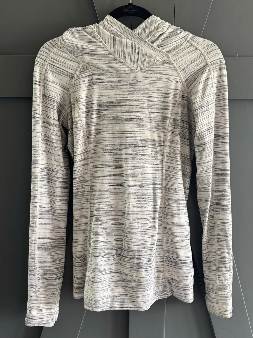 Lululemon Light Heathered Striped Hoodie